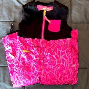 SPYDER bib snow pants for toddlers!